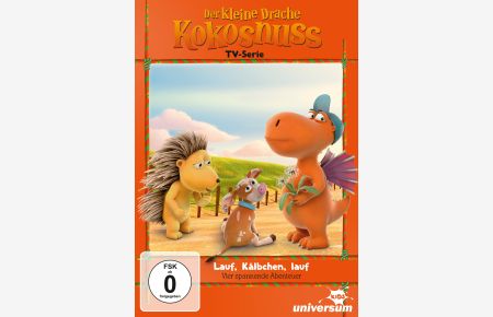 Der kleine Drache Kokosnuss - Lauf, Kälbchen, lauf - TV Serie [DVD] Standard Version
