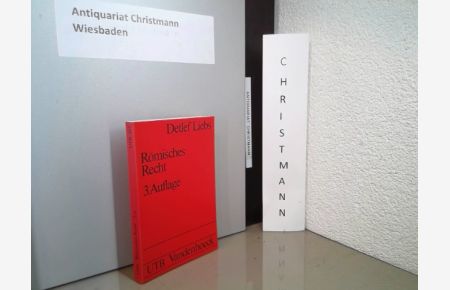 Römisches Recht : ein Studienbuch.   - Uni-Taschenbücher ; 465