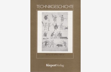 Technikgeschichte, Band 57, 1990, Heft 4.   - Themenheft: Periodisierung der Technikgeschichte.