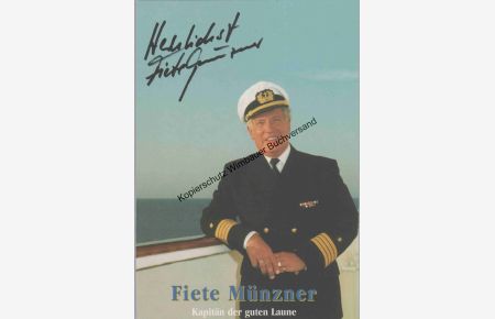 Original Autogramm Fiete Münzner (1946-2015) /// Autograph signiert signed signee