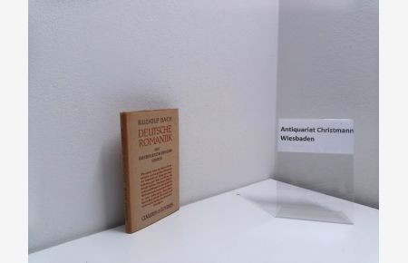 Deutsche Romantik : Ein geistesgeschichtlicher Umriss.