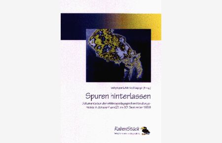 Spuren hinterlassen  - Dokumentation der erlebnispädagogischen Handlungsmesse in Jansdorf vom 27. bis 30. September 1999