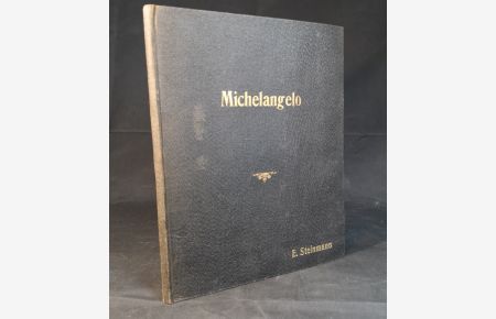 Michelangelo. - [Sammelband. Vier Beiträge von Ernst Steinmann].