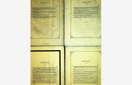Medizinische Jahrbücher. Jahrgang 1878. Komplett in 4 Heften.