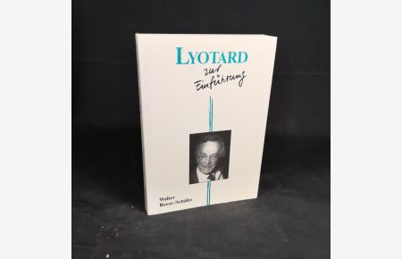 Lyotard zur Einführung.