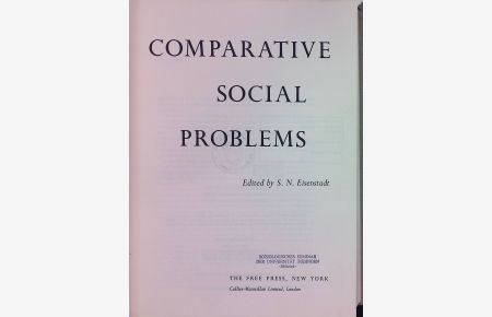 Comparative Social Problems