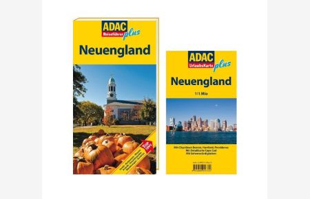 ADAC Reiseführer plus Neuengland: Mit extra Karte zum Herausnehmen