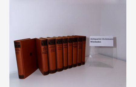 Nietzsches Werke. Klassiker-Ausgabe. Bd. 1-8 und Ergänzungsband.