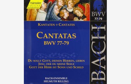 Edition Bachakademie Vol. 25 (Geistliche Kantaten BWV 77-79)