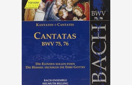 Edition Bachakademie Vol. 24 (Geistliche Kantaten BWV 75-76)