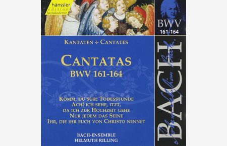 Edition Bachakademie Vol. 49 (Geistliche Kantaten Bwv 161-164)