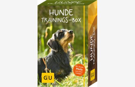 Hunde-Trainings-Box : das Begleitbuch ; [Hundeerziehung mit Pfiff!]  - Christine Schröder ; Laura Pape
