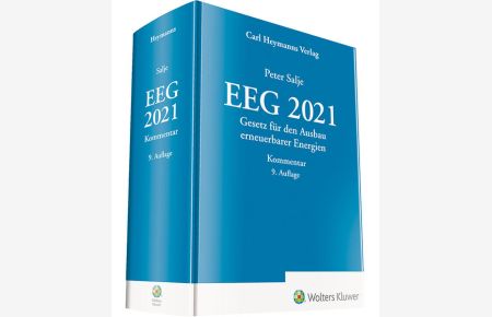 EEG 2021 - Kommentar - Gesetz für den Ausbau erneuerbarer Energien