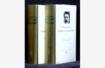 Contes et nouvelles. 2 Bände.   - (Bibliothèque de la Pléiade).