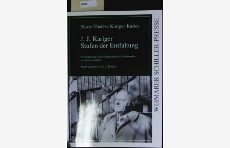 J. J. Kariger - Stufen der Entfaltung.