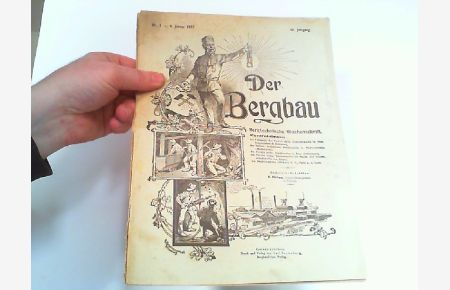 Der Bergbau - Bergtechnische Wochenschrift. Hier 40. Jahrgang 1927 Nr. 1 vom 6. Januar.