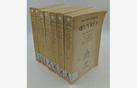 Oeuvres - 7 volumes [tomes] : 1. 1903 - 1912 / 2. 1913 - 1922 / 3. 1923 - 1930 / 4. 1931 - 1934 / 5. 1934 - 1940 / 6. 1940 - 1944 / 7. 1944 - 1961.