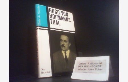 Hugo von Hofmannsthal : Bildnis d. Dichters.   - Genius der Deutschen