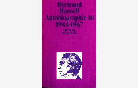 Autobiographie III 1944-1967