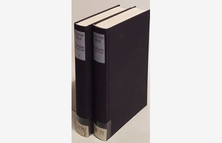 Cahiers/ Aufzeichnungen (2 Bände von 4) - Bd. 1/ 2.   - hrsg. von Elisabeth Edl und Wolfgang Matz;