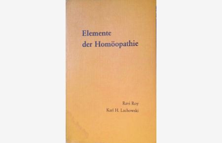 Elemente der Homöopathie.