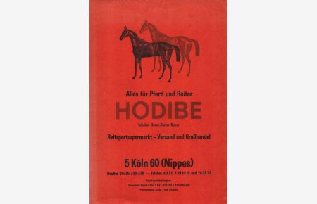 HODIBE: Alles für Pferd und Reiter. Reitsportsupermarkt - Versand und Großhandel.