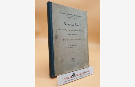 Archiv und Atlas der normalen und pathologischen Anatomie in typischen Röntgenbildern: Die Schussverletzungen