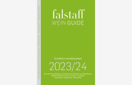 Falstaff Weinguide 2023/24 Österreich / Nachbarländer