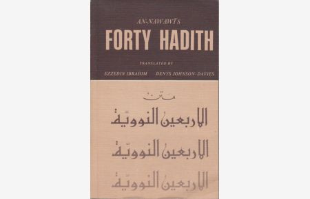 An-Nawawi's Forty Hadith.   - Arab./Engl.