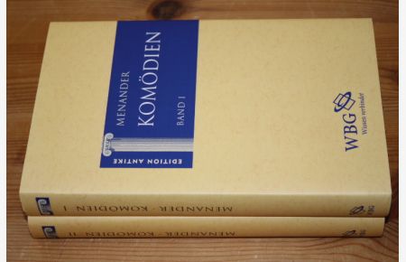 Komödien. Bände I und II. Griechisch und Deutsch. Herausgegeben, übersetzt und kommentiert von Peter Rau. (= WBG Edition Antike).