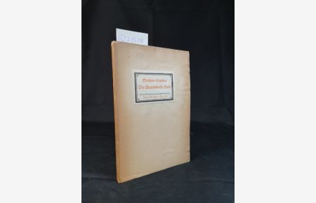 Der Wandsbecker Bote. Herausgegeben von Hermann Hesse. Insel-Bücherei Nr. 186/1C.   - 83.-92. Tausend.