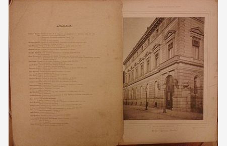 Dresdener Architektur - Album, Bauten und Entwürfe,