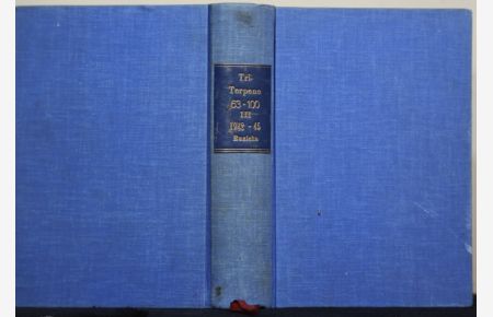 Triterpene III (63. - 100. Abhandlung, 1942-1945). Sammlung der Sonderabdrucke von publizierten Arbeiten der Arbeitsgruppe um Ruzicka zu Triterpenen (alle aus der Helvetica Chimica Acta).