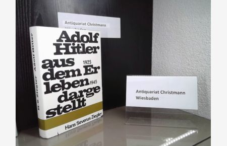 Adolf Hitler aus dem Erleben dargestellt.