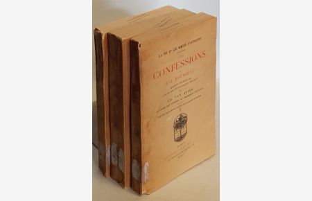 Les confessions (3 tomes/ 3 Bände KOMPLETT)
