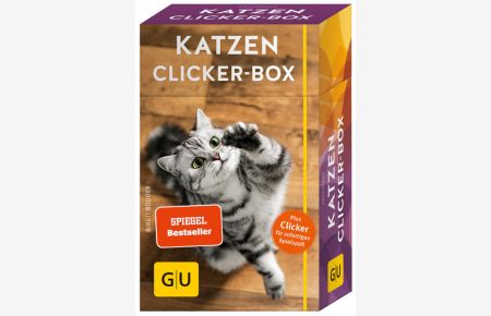 Katzen Clicker-Box gelb 12 x 3, 5 cm: Plus Clicker für sofortigen Spielspaß (GU Katzen)  - Plus Clicker für sofortigen Spielspaß