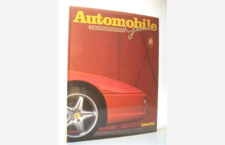 Automobile Year. 1994/95. The annual for car enthusiasts. L année automobile. Auto-Jahr. 42. 1994 / 1995. Englisch
