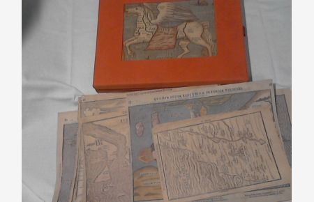 MAPAS de Heinrich Bünting ITINERARIUM SACRAE SCRIPTURAE. SIGLO XVI. +++ Facsimile / Facsimil