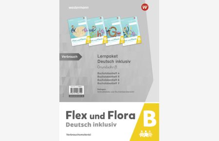 NEU: Flex und Flora Lernpaket Deutsch inklusiv B Ausgabe 2021 (Grundschrift)