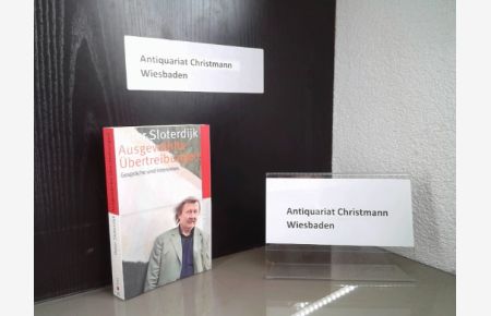 Ausgewählte Übertreibungen : Gespräche und Interviews 1993-2012.   - Peter Sloterdijk. Hrsg. von Bernhard Klein / Suhrkamp Taschenbuch ; 4564