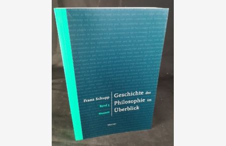 Geschichte der Philosophie im Überblick  - Band 3. Neuzeit