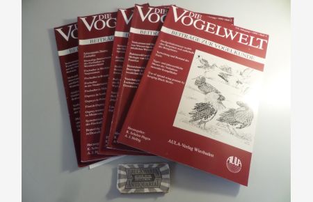 Die Vogelwelt : 116. Jahrgang 1995 Nr. 1-6 [6 Hefte].