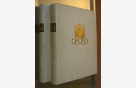 XI. Olympiade Berlin 1936 - Amtlicher Bericht, Band I und Band 2