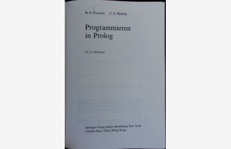 Programmieren in Prolog.