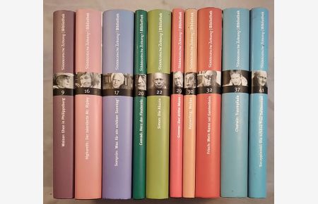 Bibliothek Süddeutsche Zeitung - Konvolut von 10 Büchern: Band 9, 16, 17, 20, 22, 29, 30, 32, 37 und 41.