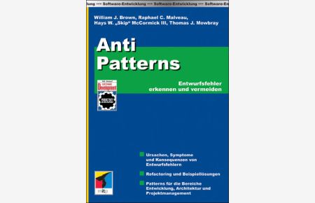 AntiPatterns  - Entwurfsfehler erkennen und vermeiden