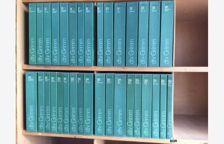( Exemplar Rath - 33 BÄNDE ) Deutsches Wörterbuch, komplett in 33 Bänden. Erste Taschenbuchausgabe. Plus: Dückert: das Grimmsche Wörterbuch.