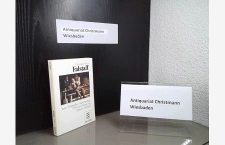 Giuseppe Verdi, Falstaff : Texte, Materialien, Kommentare.   - hrsg. von Attila Csampai u. Dietmar Holland / Rororo ; 8095 : rororo-Sachbuch : rororo-Opernbücher