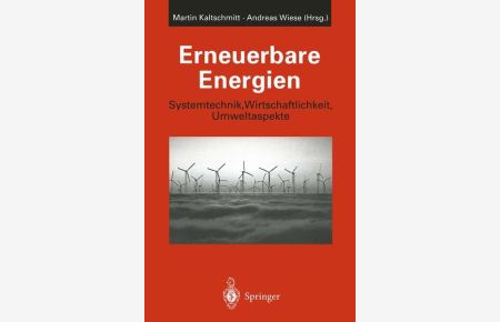 Erneuerbare Energien  - Systemtechnik, Wirtschaftlichkeit, Umweltaspekte