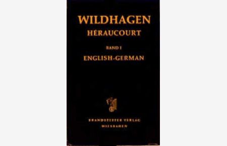 English-German, German-English dictionary. (2 Vol. )